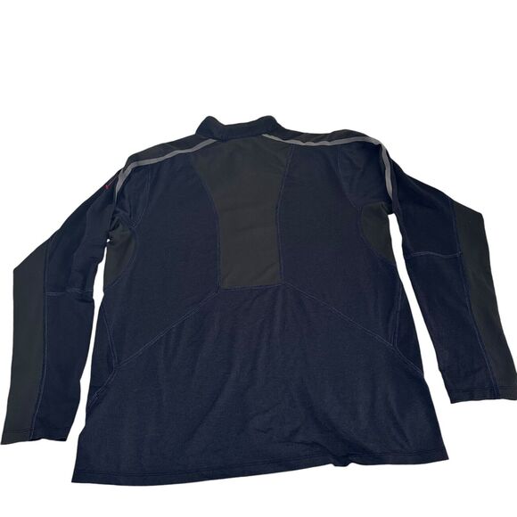 The North Face Flash Dry XD Pullover 1/4 Zip Men's Size Large Blue/Gray Running - Picture 2 of 5